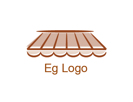 line art shade decor logo