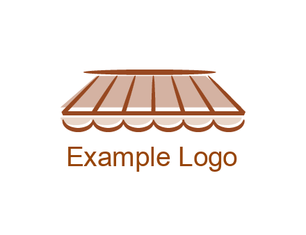 line art shade decor logo