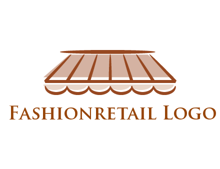 line art shade decor logo