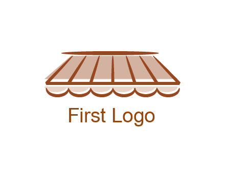 line art shade decor logo