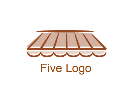 line art shade decor logo