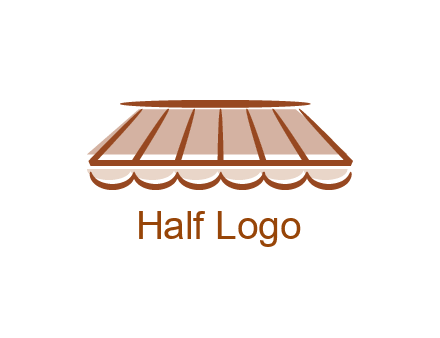 line art shade decor logo