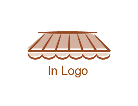 line art shade decor logo
