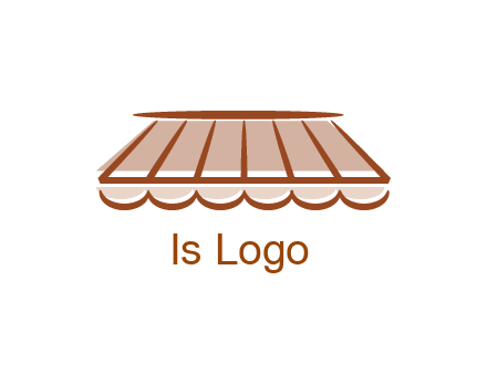 line art shade decor logo