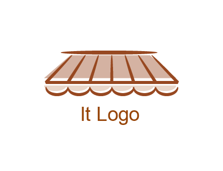 line art shade decor logo