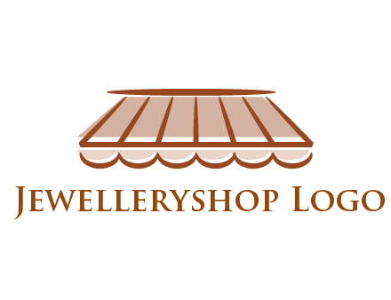line art shade decor logo