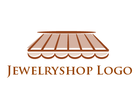 line art shade decor logo