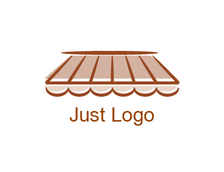 line art shade decor logo