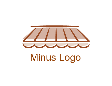 line art shade decor logo