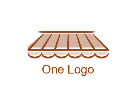 line art shade decor logo