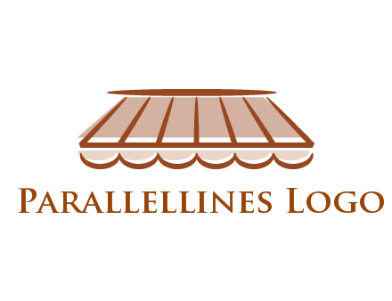 line art shade decor logo