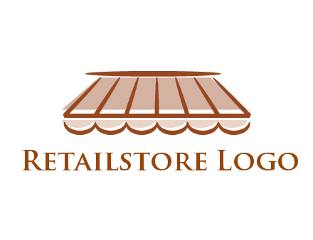 line art shade decor logo