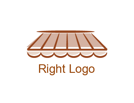 line art shade decor logo