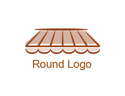 line art shade decor logo