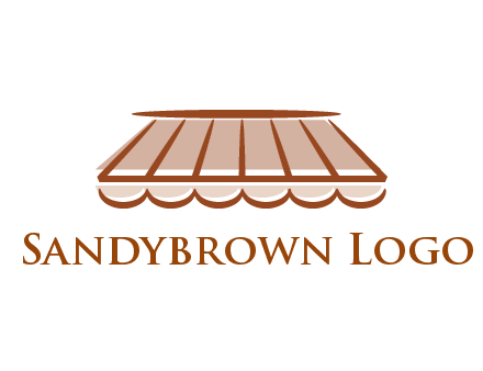 line art shade decor logo