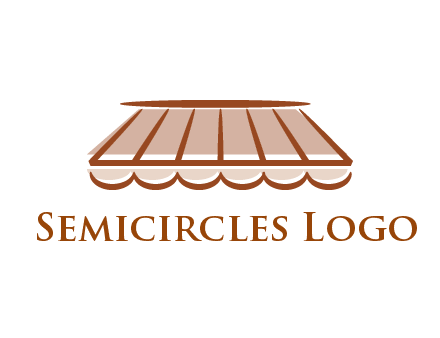 line art shade decor logo