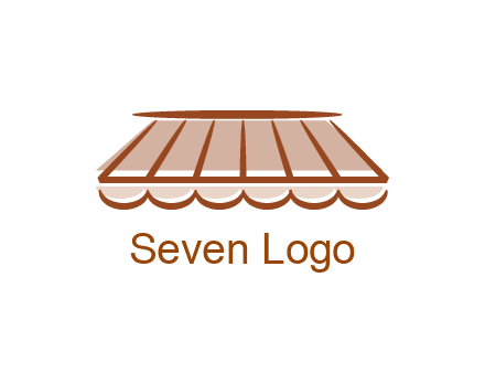 line art shade decor logo