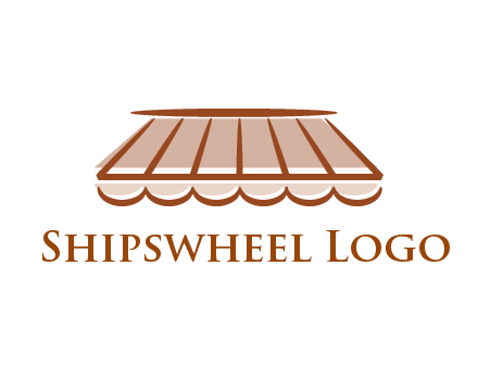 line art shade decor logo