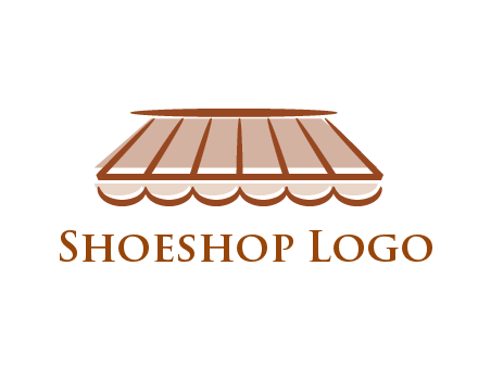 line art shade decor logo