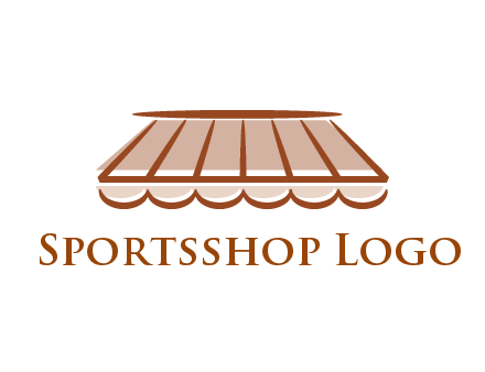 line art shade decor logo