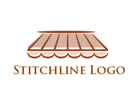 line art shade decor logo