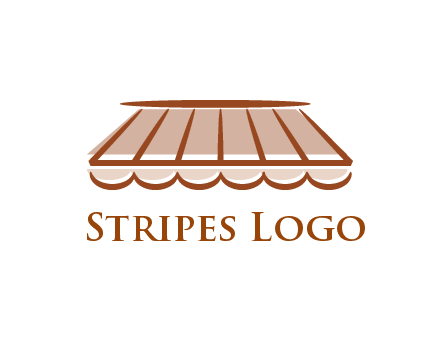line art shade decor logo