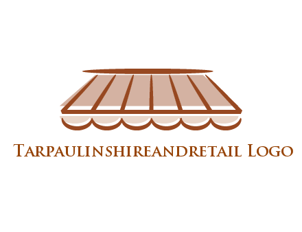 line art shade decor logo