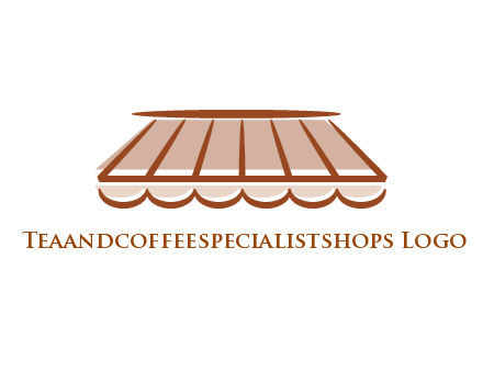 line art shade decor logo