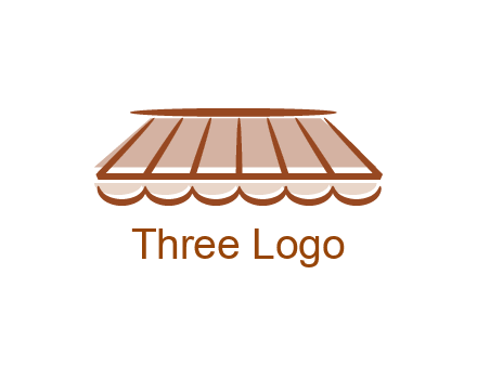 line art shade decor logo