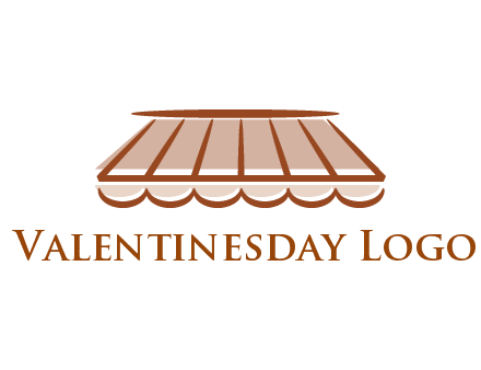 line art shade decor logo