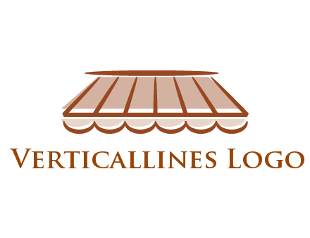 line art shade decor logo