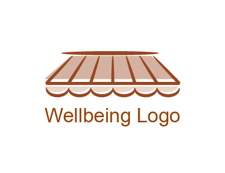 line art shade decor logo