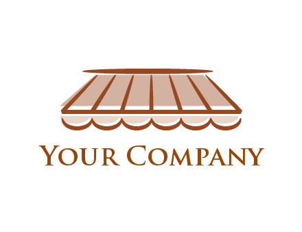 line art shade decor logo