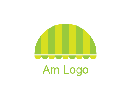 awning or canopy logo