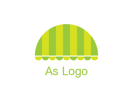 awning or canopy logo