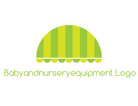 awning or canopy logo