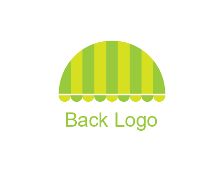 awning or canopy logo