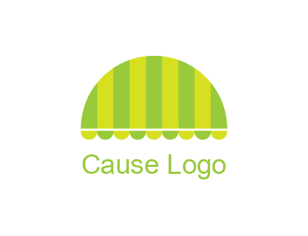 awning or canopy logo