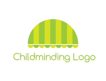 awning or canopy logo