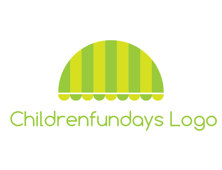 awning or canopy logo