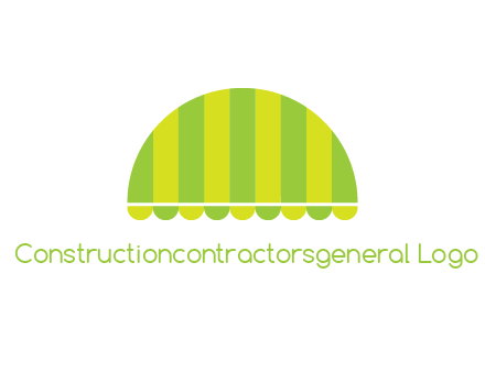 awning or canopy logo