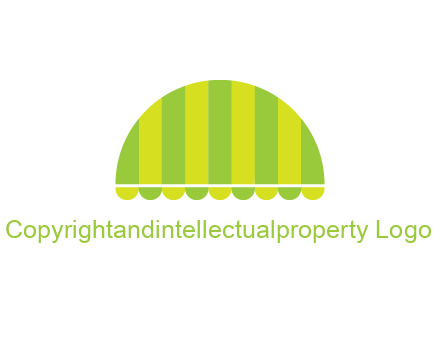 awning or canopy logo
