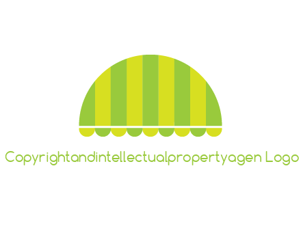 awning or canopy logo