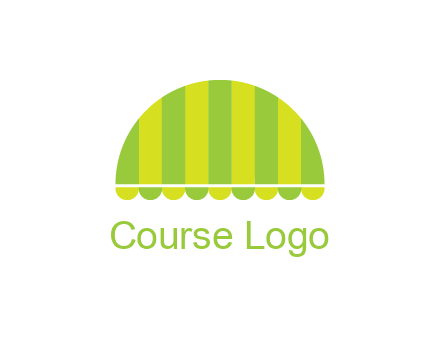 awning or canopy logo