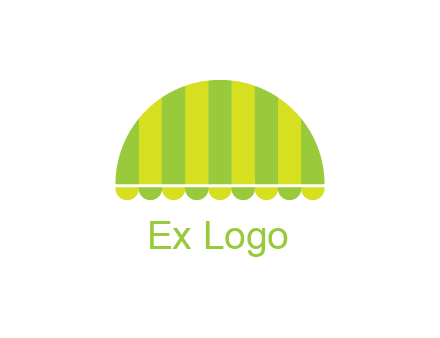 awning or canopy logo