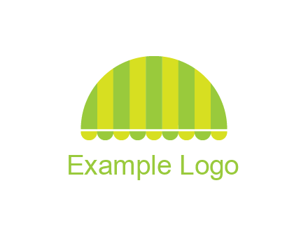 awning or canopy logo