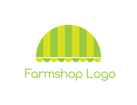 awning or canopy logo