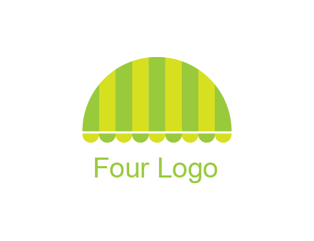 awning or canopy logo