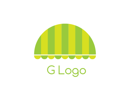 awning or canopy logo