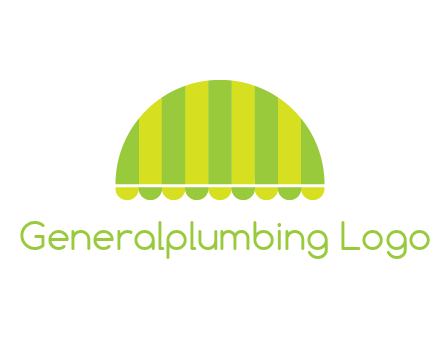 awning or canopy logo